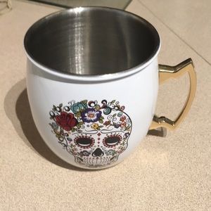 Día de los muertos calavera skull mug